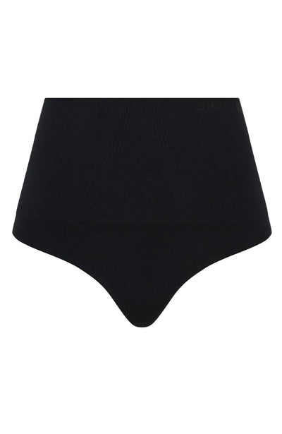Sheer Lingerie Chantelle Underwear Black / 1001 / S Smooth Comfort High Waist Thong