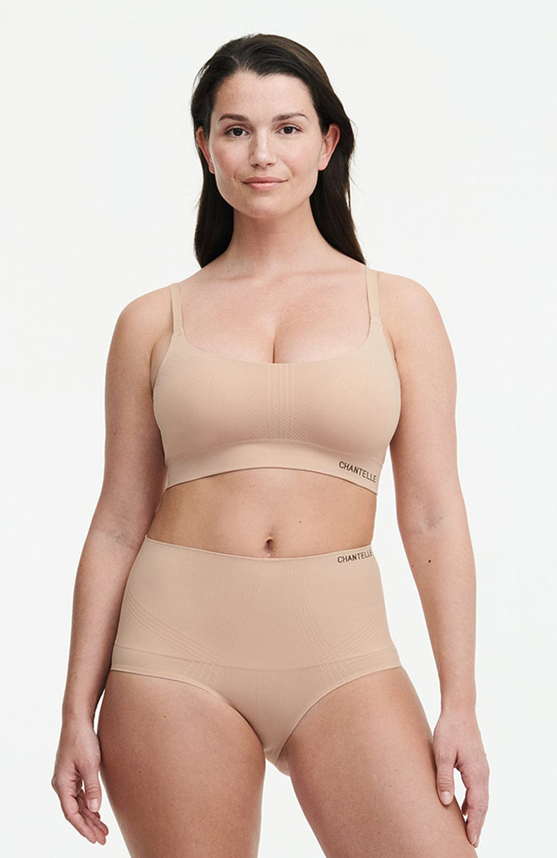 Smooth Comfort Shaping High Waist Brief-Underwear-Chantelle-SHEER, SHEER, Luxury lingerie brand, Luxury lingerie Hong Kong, Designer lingerie HK, Designer lingerie online, International luxury lingerie, Luxury lingerie gift ideas, buy lingerie online, Designer lingerie global delivery, Luxury lingerie shipping to Australia, Luxury lingerie shipping to Singapore