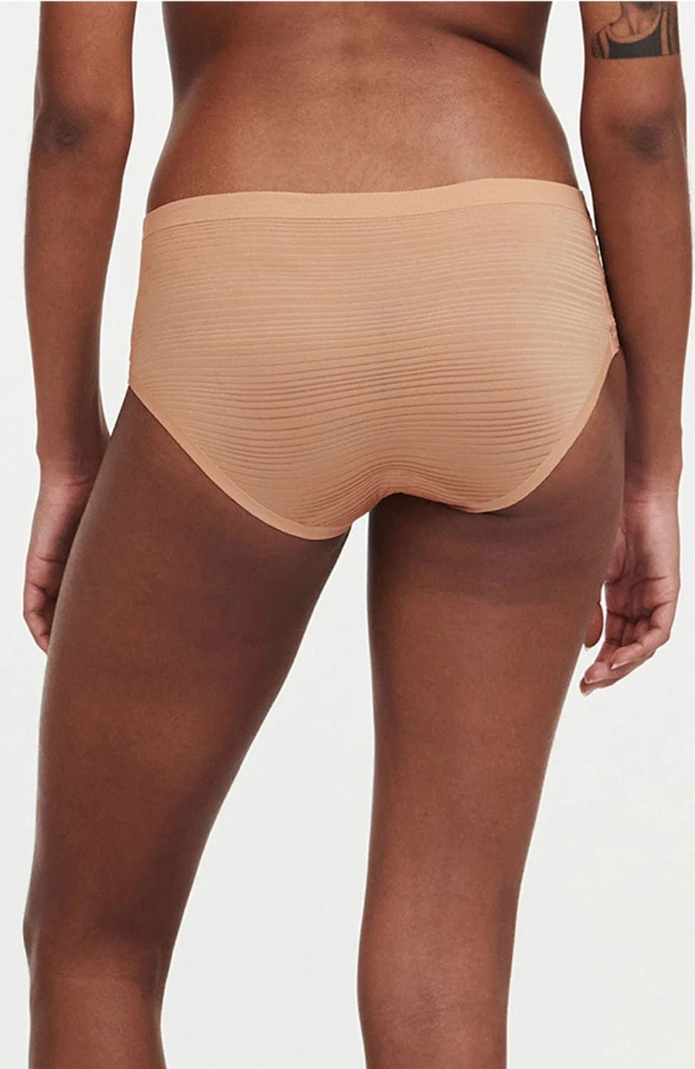 Sheer Lingerie Chantelle Underwear Clay Nude / 9001 / O/S SoftStretch Stripes Hipster