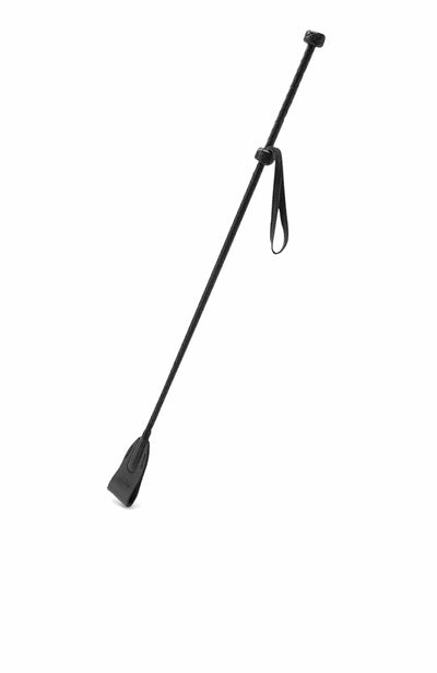 Sheer Lingerie Coco de Mer Accessories Black / O/S Black Leather Riding Crop