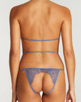 Sheer Lingerie Coco de Mer Bodywear Hera Open Playsuit