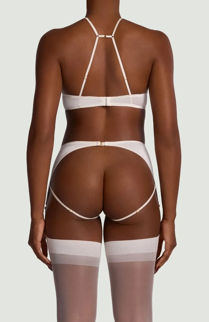 Sheer Lingerie Coco De Mer Bras Athena Quarter Cup Bra