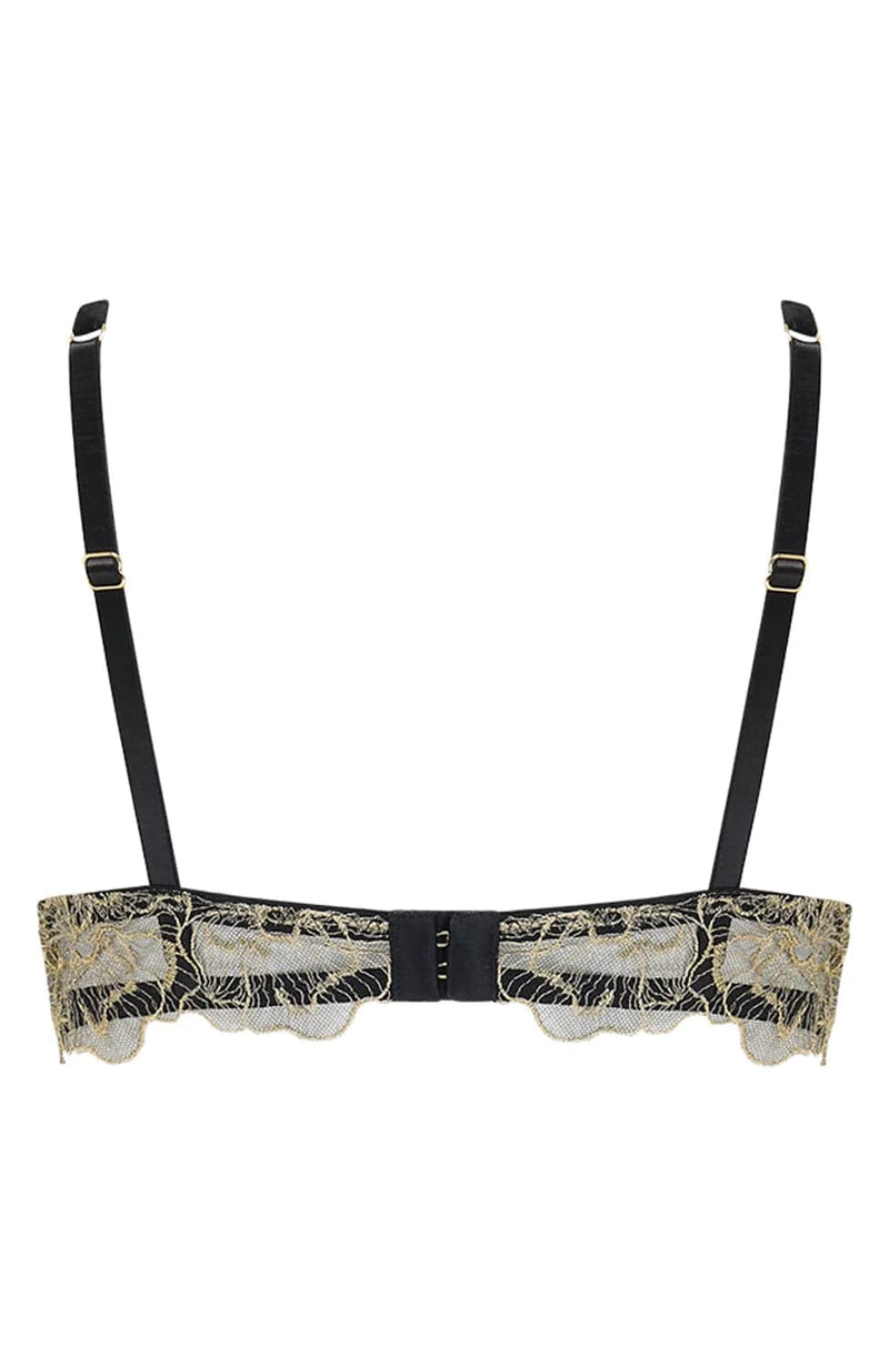 Damona Plunge Bra-Bras-Coco de Mer-SHEER, SHEER, Luxury lingerie brand, Luxury lingerie Hong Kong, Designer lingerie HK, Designer lingerie online, International luxury lingerie, Luxury lingerie gift ideas, buy lingerie online, Designer lingerie global delivery, Luxury lingerie shipping to Australia, Luxury lingerie shipping to Singapore