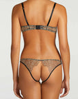 Sheer Lingerie Coco de Mer Bras Damona Quarter Cup Bra
