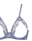 Sheer Lingerie Coco de Mer Bras Elandra Wired Open Bra