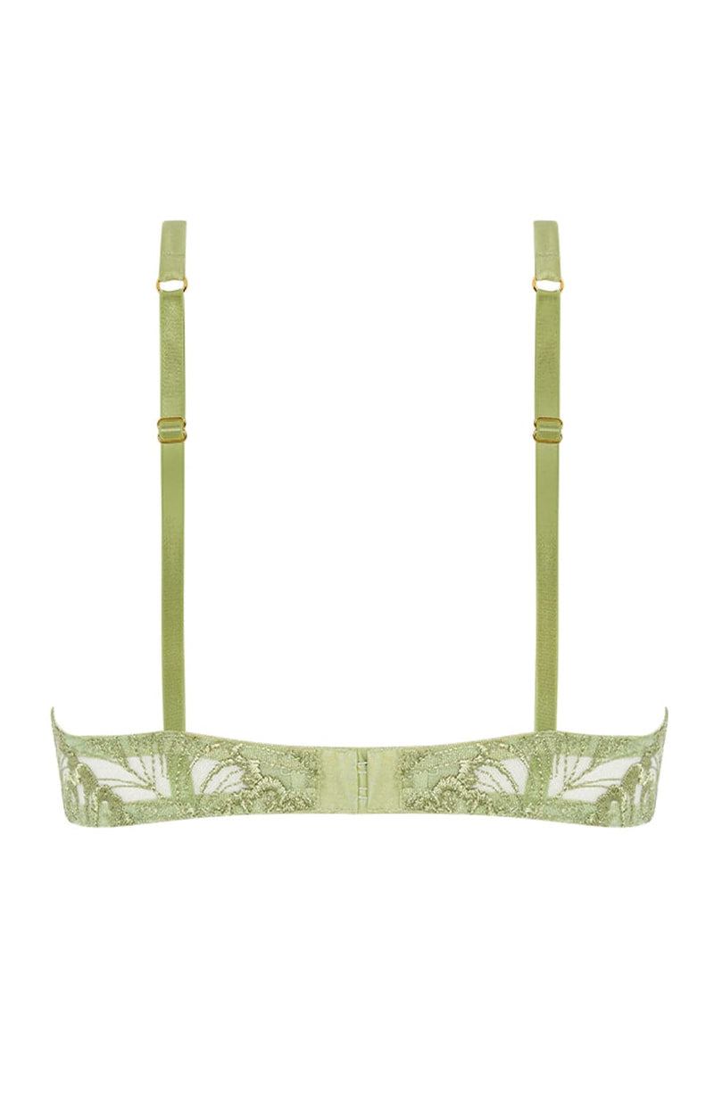 Laurel Plunge Bra-Bras-Coco de Mer-SHEER, SHEER, Luxury lingerie brand, Luxury lingerie Hong Kong, Designer lingerie HK, Designer lingerie online, International luxury lingerie, Luxury lingerie gift ideas, buy lingerie online, Designer lingerie global delivery, Luxury lingerie shipping to Australia, Luxury lingerie shipping to Singapore