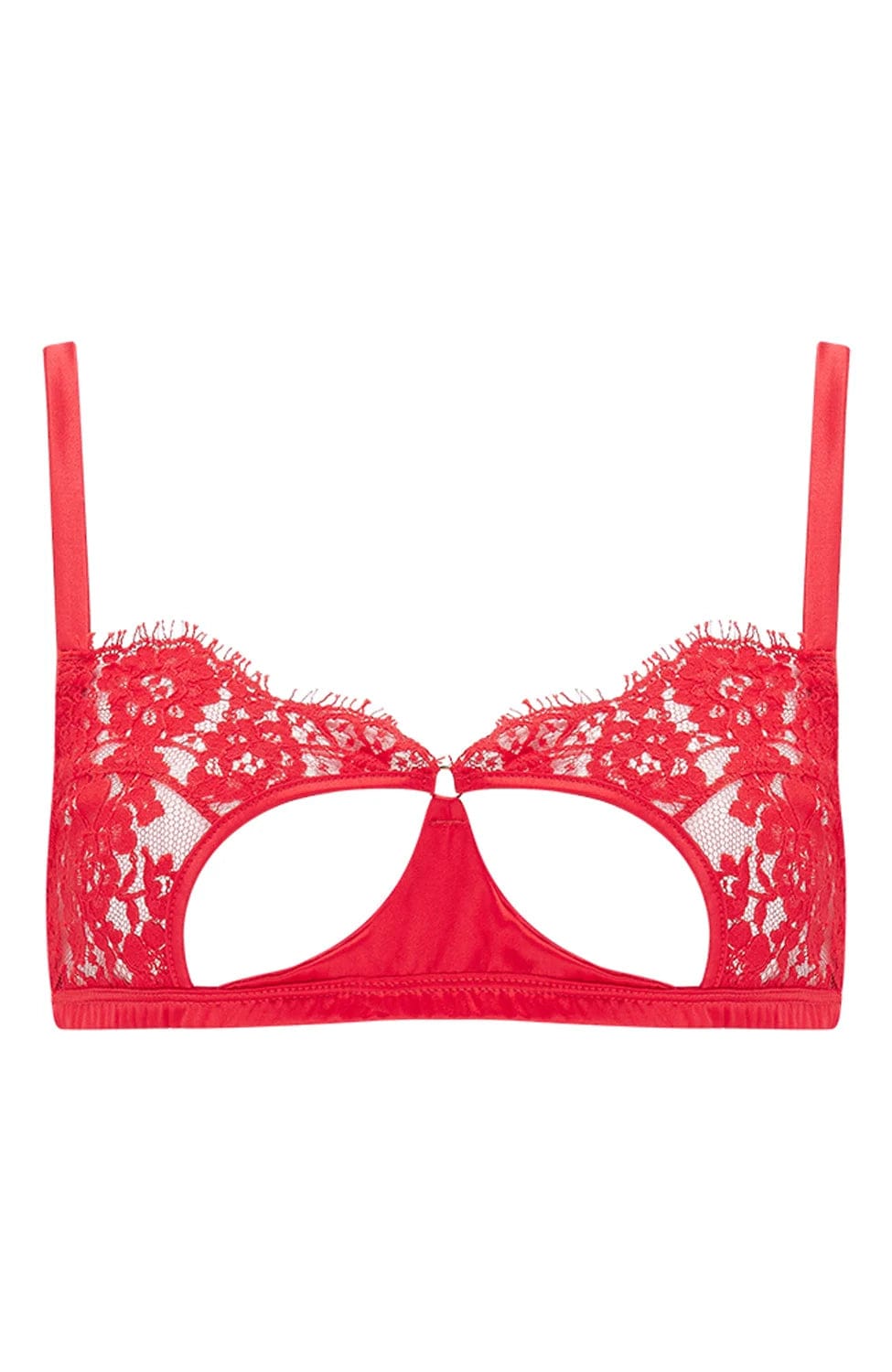 Sheer Lingerie Coco de Mer Bras Red / S Marella Soft Cup Bra