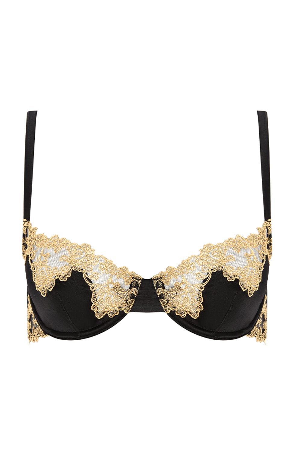 Sheer Lingerie Coco De Mer Bras Reina Balconette Bra