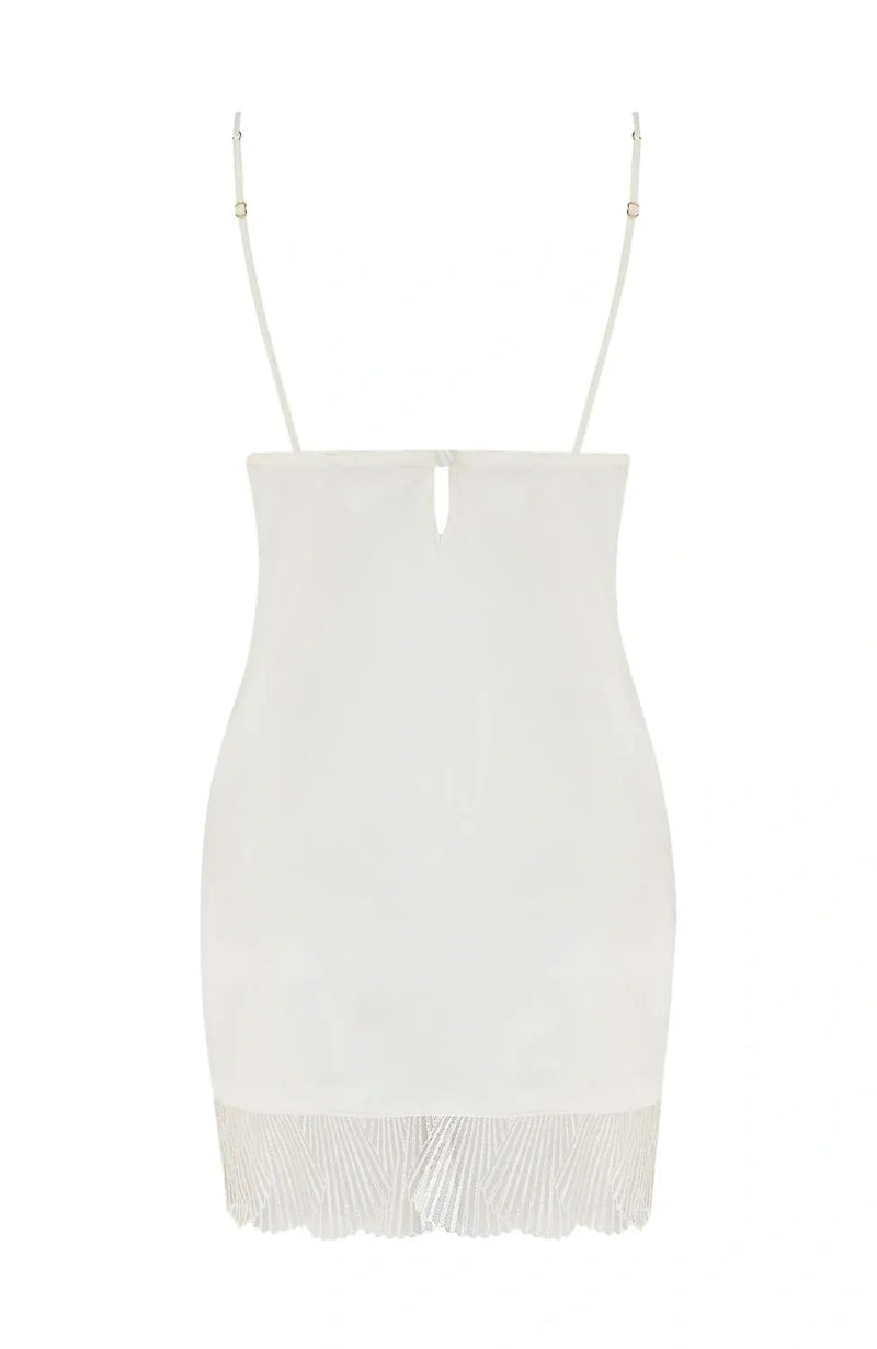 Sheer Lingerie Coco De Mer Loungewear Athena Slip