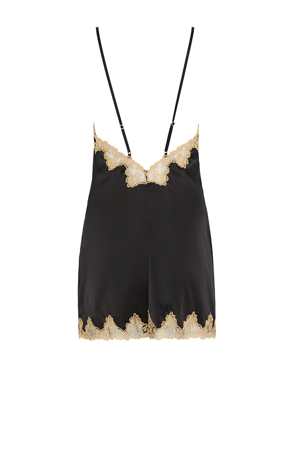 Sheer Lingerie Coco De Mer Loungewear Reina Silk Slip