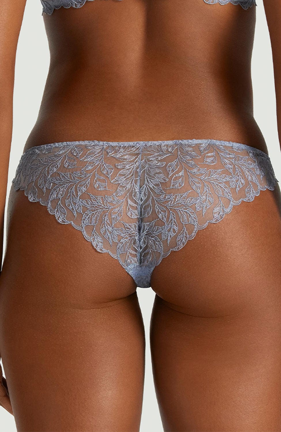 Sheer Lingerie Coco De Mer Underwear Elandra Brazilian Knicker