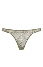 Sheer Lingerie Coco De Mer Underwear Sage / 2501 / XS Lila Brazilian Knicker