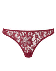 Sheer Lingerie Coco De Mer Underwear Bordeaux / 2502 / XS Naraya Brazilian Knicker