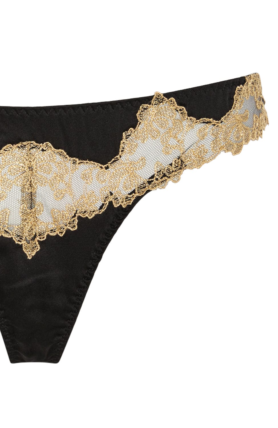 Sheer Lingerie Coco De Mer Underwear Reina Thong