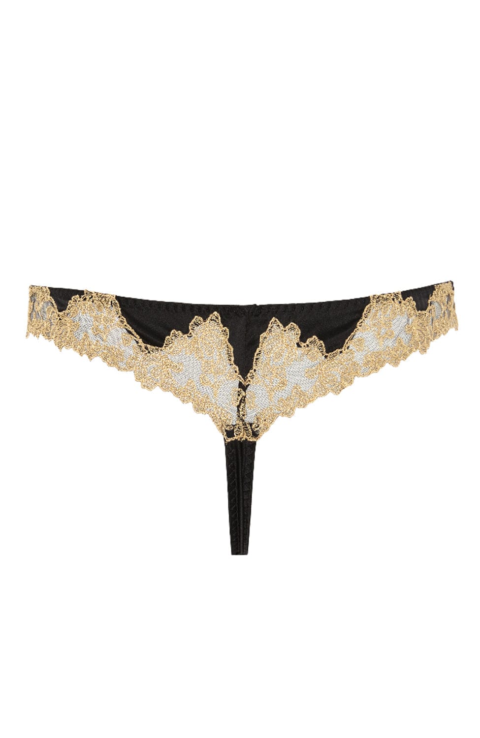 Sheer Lingerie Coco De Mer Underwear Reina Thong