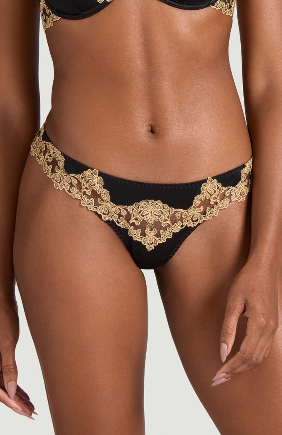 Sheer Lingerie Coco De Mer Underwear Reina Thong