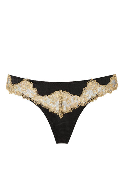 Sheer Lingerie Coco De Mer Underwear Reina Thong