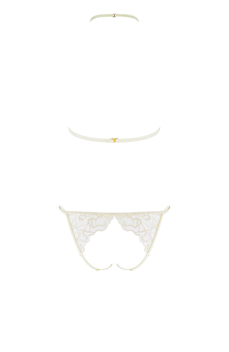 Sheer Lingerie Coco de Mer x Sheer Bodywear Orchids Playsuit