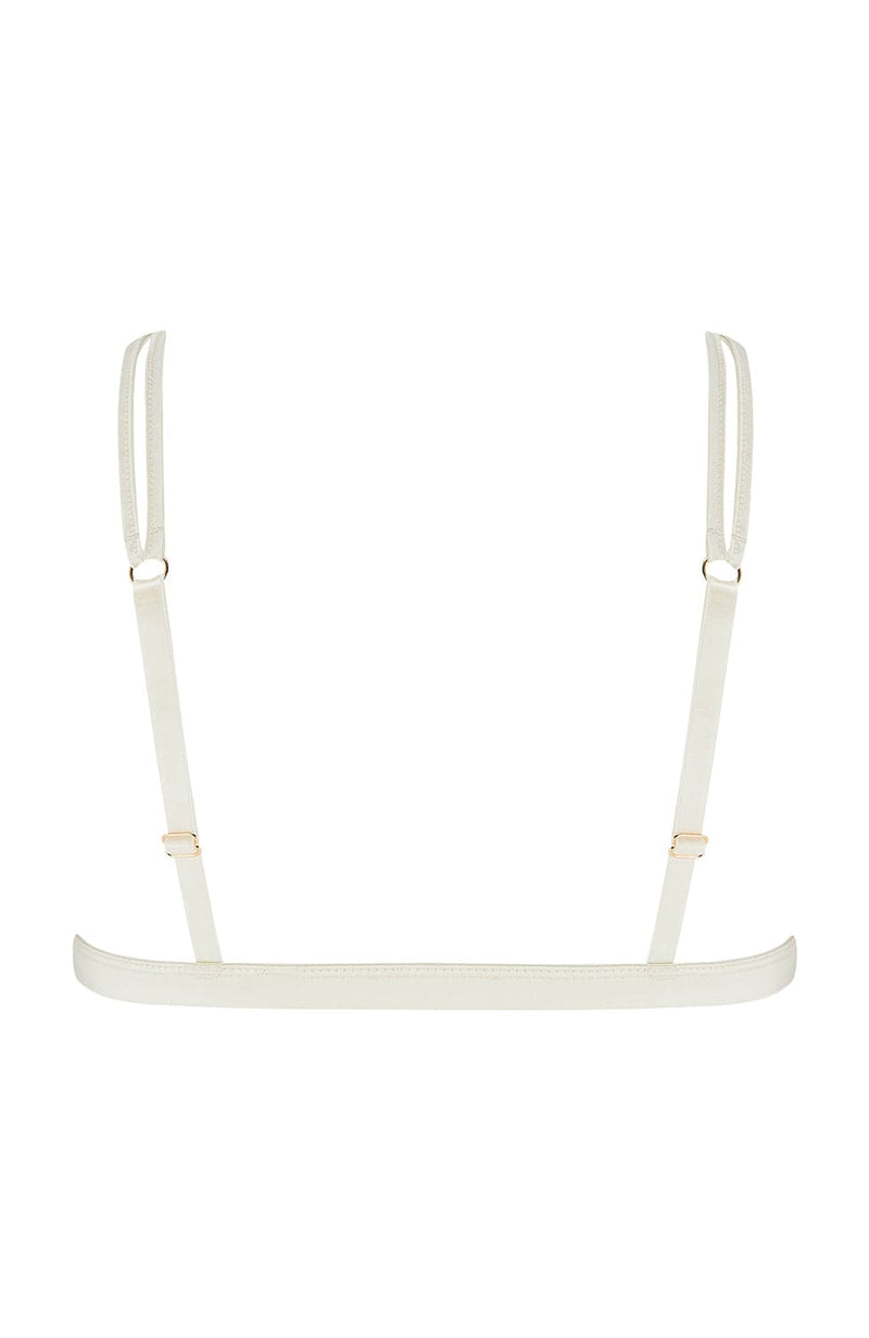 Sheer Lingerie Coco de Mer x Sheer Bras Orchids Triangle Bra