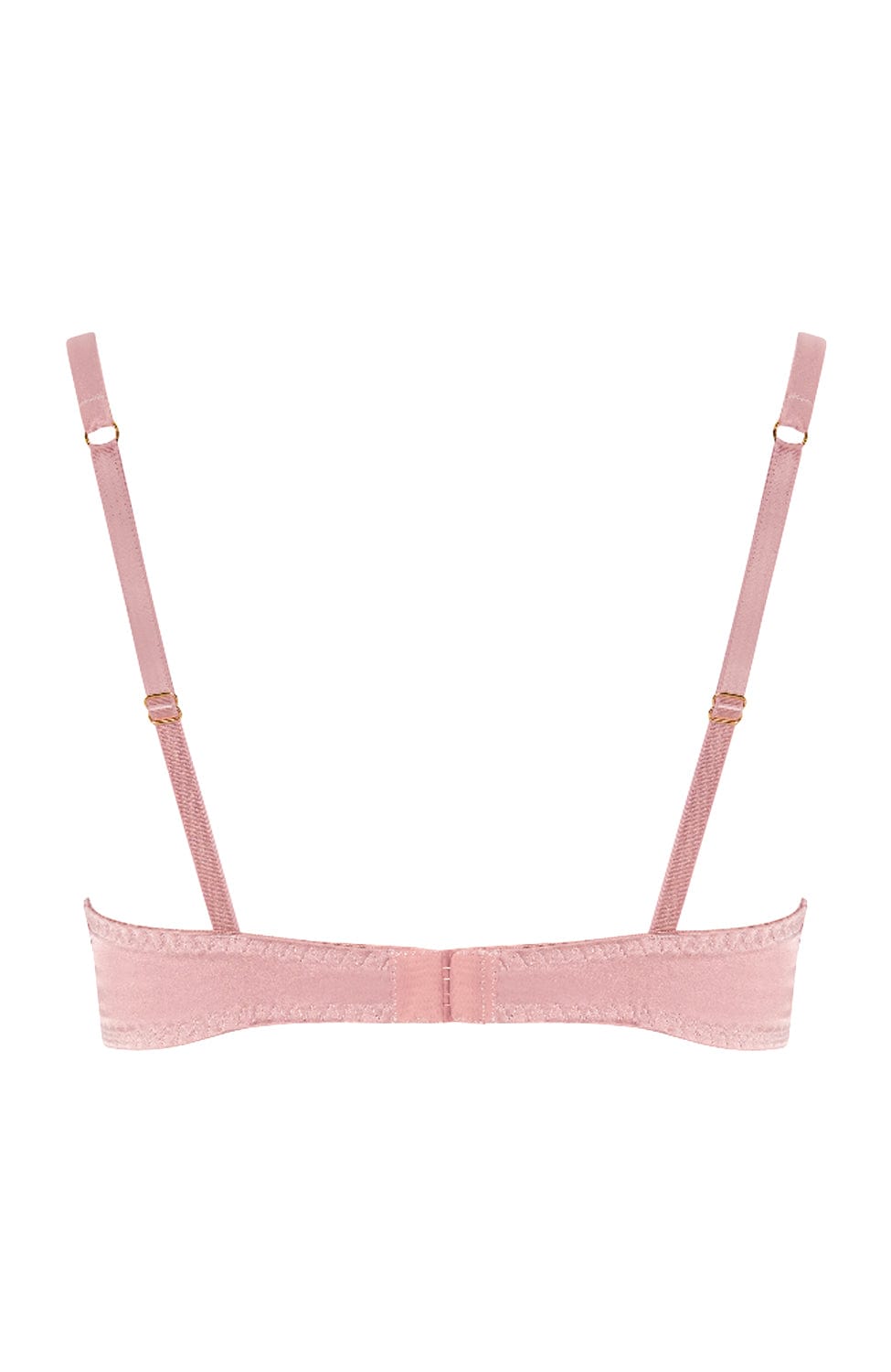 Sheer Lingerie Coco de Mer x Sheer Bras Rose Plunge Bra