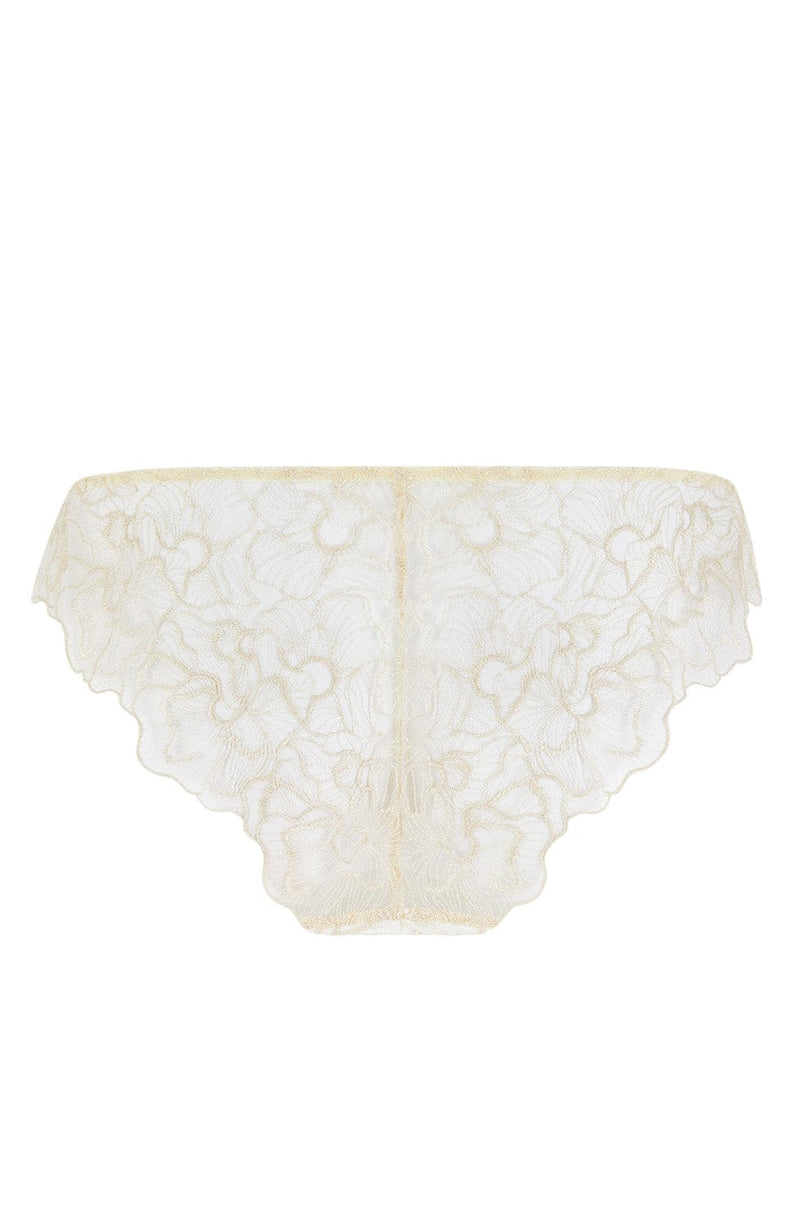 Sheer Lingerie Coco de Mer x Sheer Underwear Orchids Brazilian Knicker