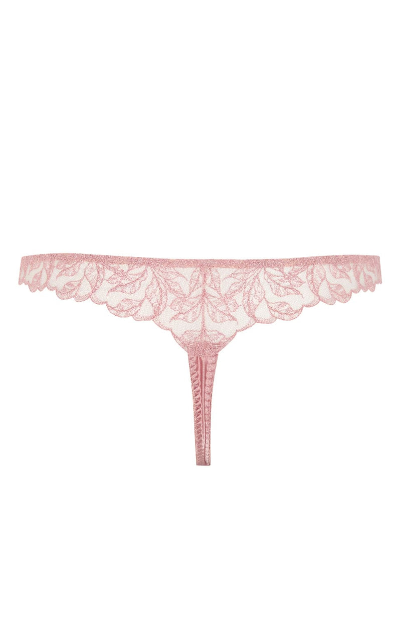 Rose Skirted Thong-Underwear-Coco de Mer x Sheer-SHEER, SHEER, Luxury lingerie brand, Luxury lingerie Hong Kong, Designer lingerie HK, Designer lingerie online, International luxury lingerie, Luxury lingerie gift ideas, buy lingerie online, Designer lingerie global delivery, Luxury lingerie shipping to Australia, Luxury lingerie shipping to Singapore