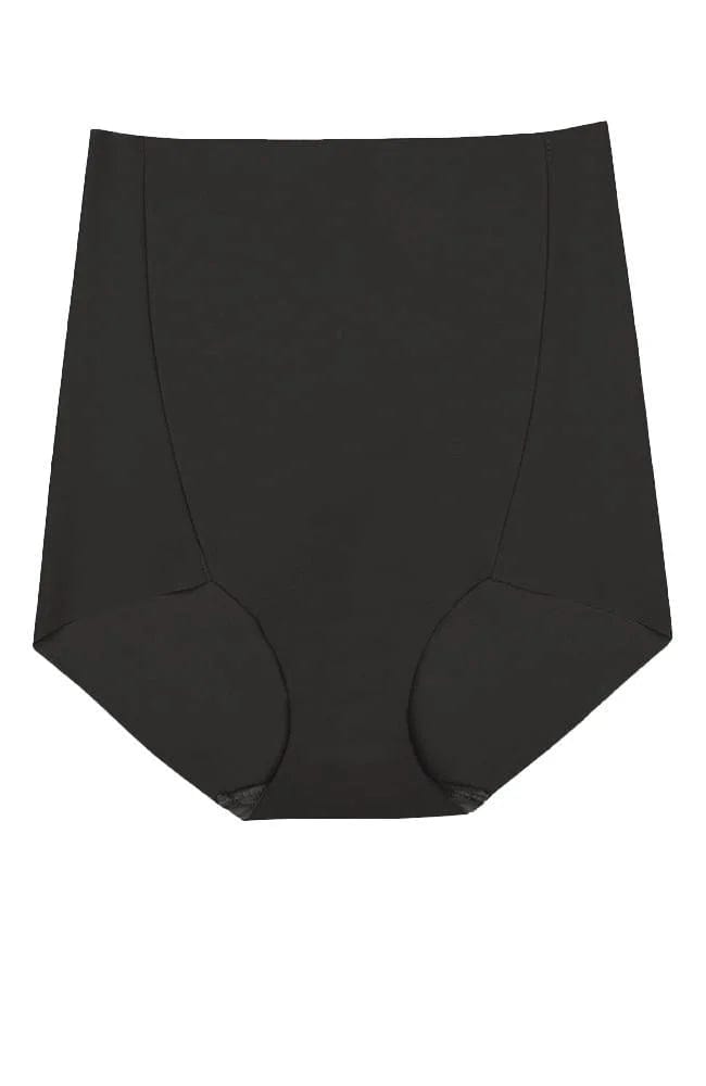 Sheer Lingerie Commando Shapewear Black / L Seamless Control Brief