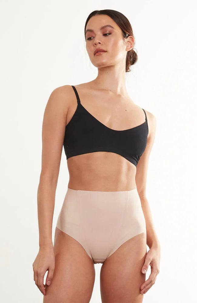 Sheer Lingerie Commando Shapewear Zone Smoothing Brief