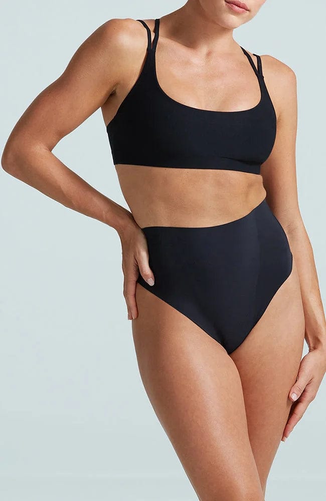 Sheer Lingerie Commando Shapewear Zone Smoothing Thong