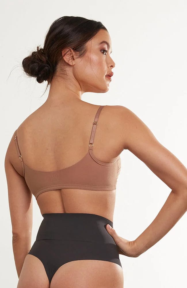 Sheer Lingerie Commando Shapewear Zone Smoothing Thong