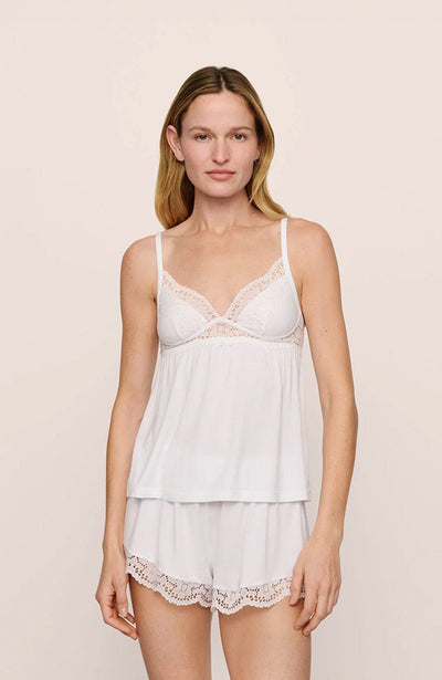 Sheer Lingerie Eberjey Loungewear Beatrix Cami and Shorts Set
