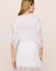 Sheer Lingerie Eberjey Loungewear Beatrix Robe