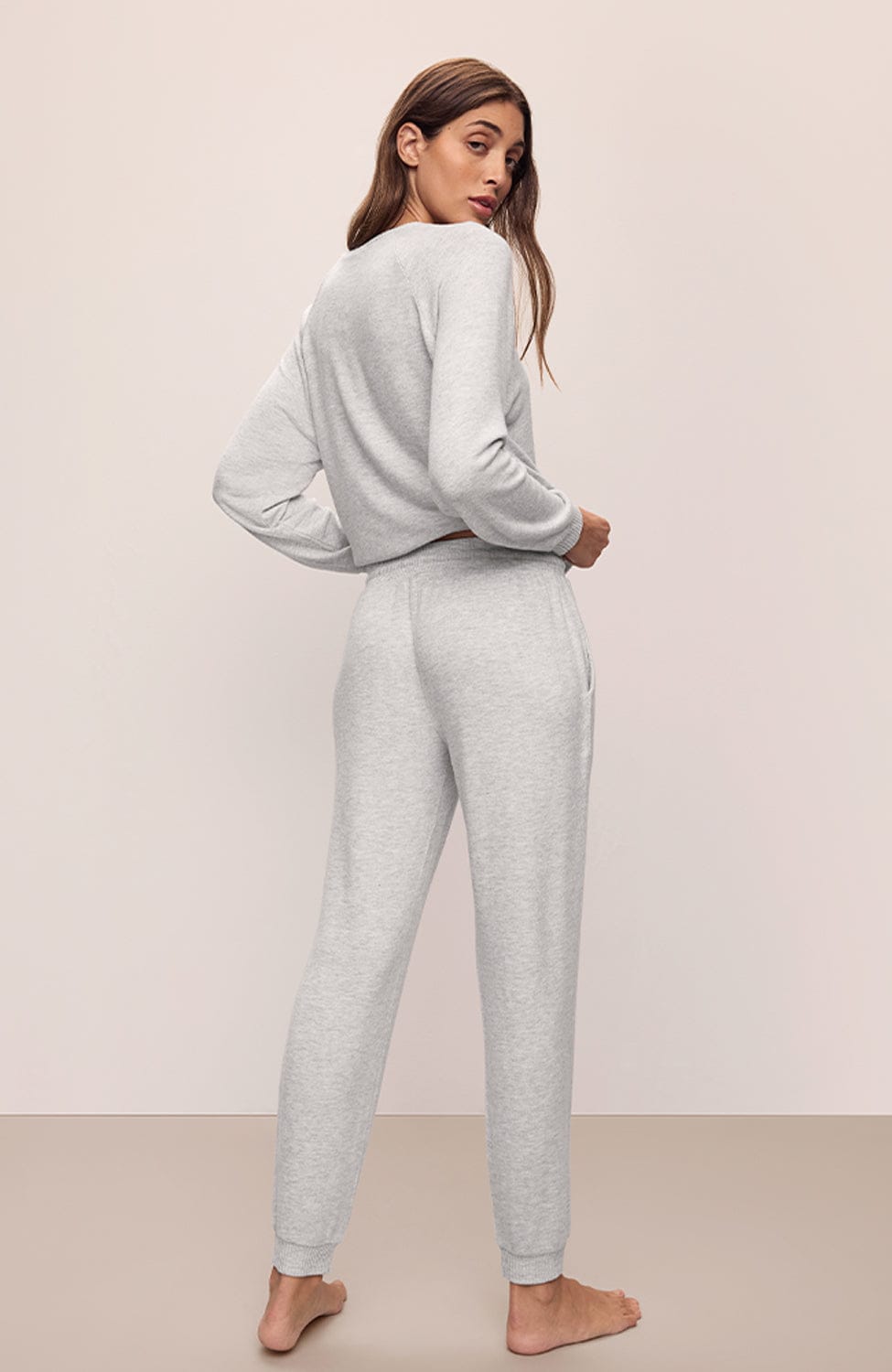 Sheer Lingerie Eberjey Loungewear Cozy Time Crew Neck Pullover & Jogger Set