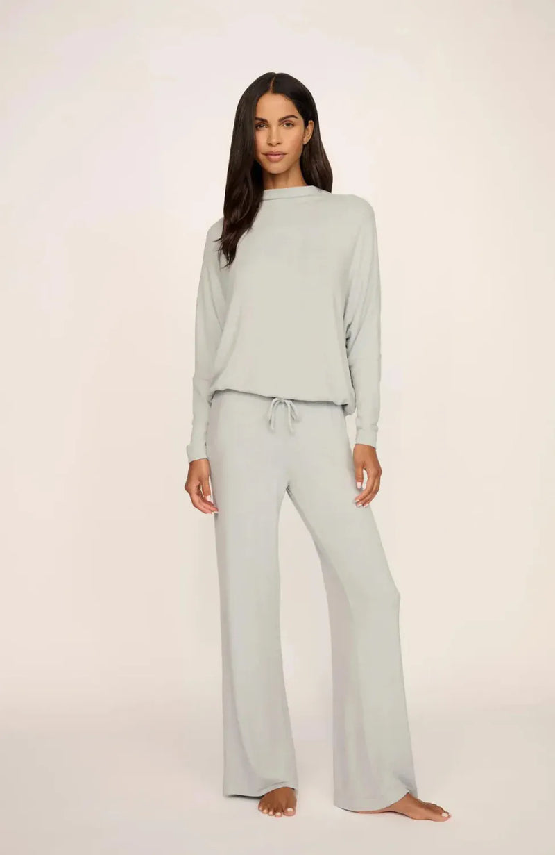 Sheer Lingerie Eberjey Loungewear Cozy Time Mock Pullover