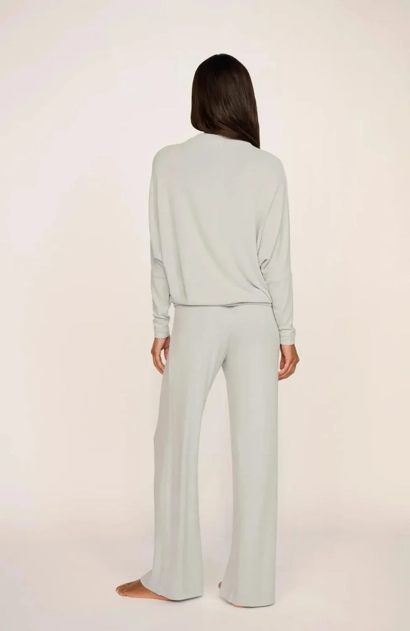 Sheer Lingerie Eberjey Loungewear Cozy Time Mock Pullover