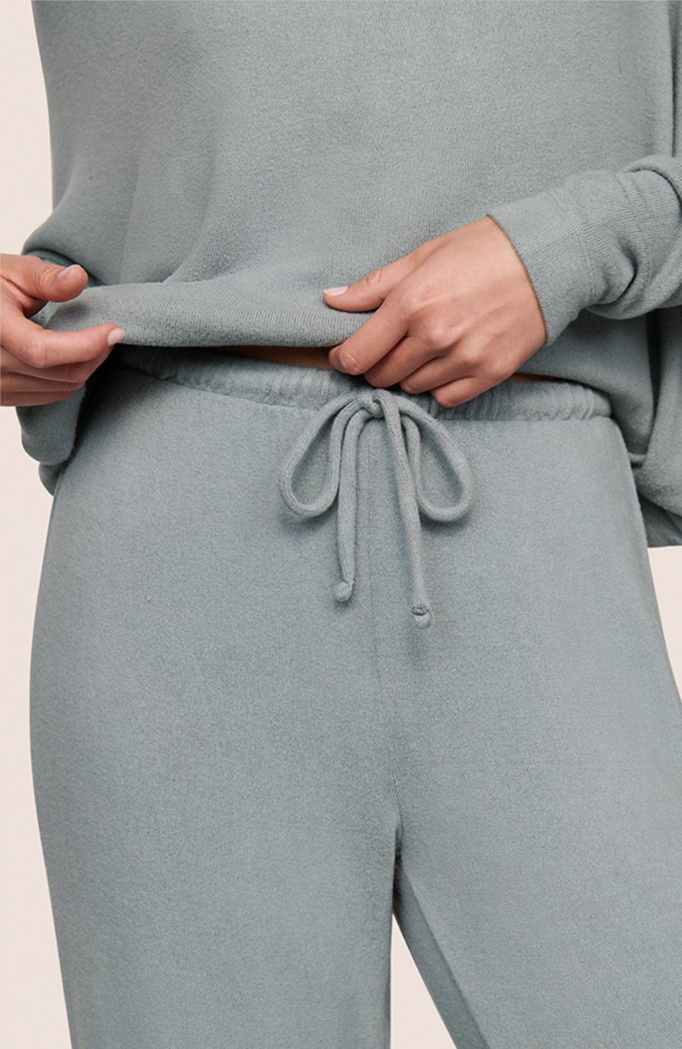 Sheer Lingerie Eberjey Loungewear Cozy Time Mockneck Pullover Set