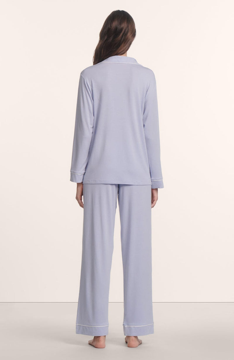 Gisele Long Pajama Set-Loungewear-Eberjey-SHEER, SHEER, Luxury lingerie brand, Luxury lingerie Hong Kong, Designer lingerie HK, Designer lingerie online, International luxury lingerie, Luxury lingerie gift ideas, buy lingerie online, Designer lingerie global delivery, Luxury lingerie shipping to Australia, Luxury lingerie shipping to Singapore