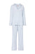 Sheer Lingerie Eberjey Loungewear Ice Blue Ivory / XS Gisele Long Pajama Set