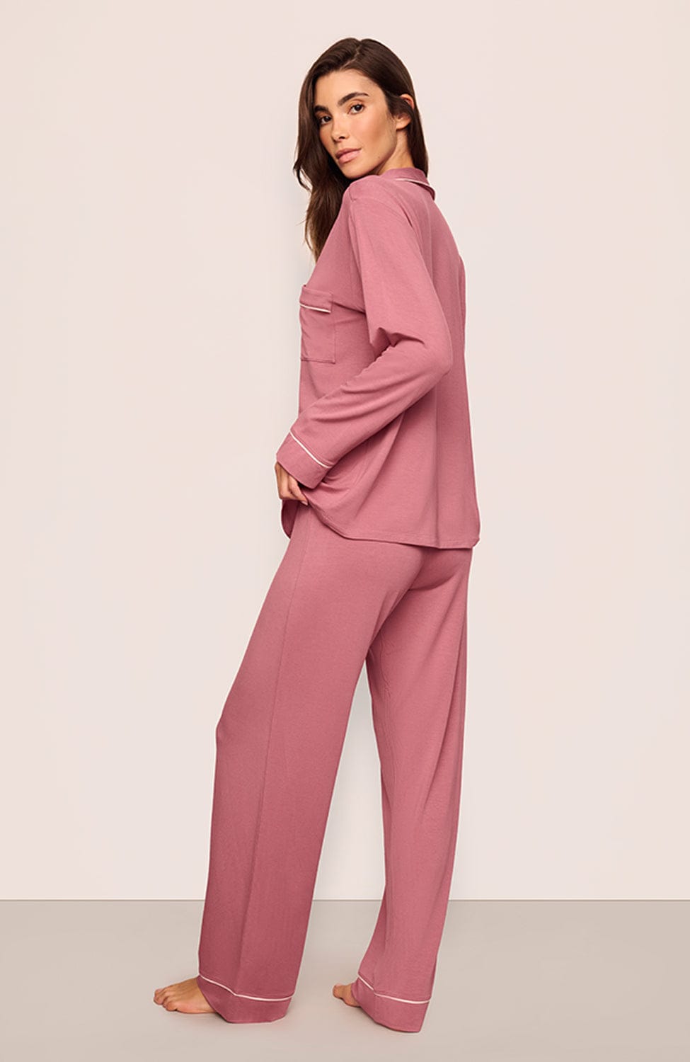 Sheer Lingerie Eberjey Loungewear Gisele Long Pyjama Set