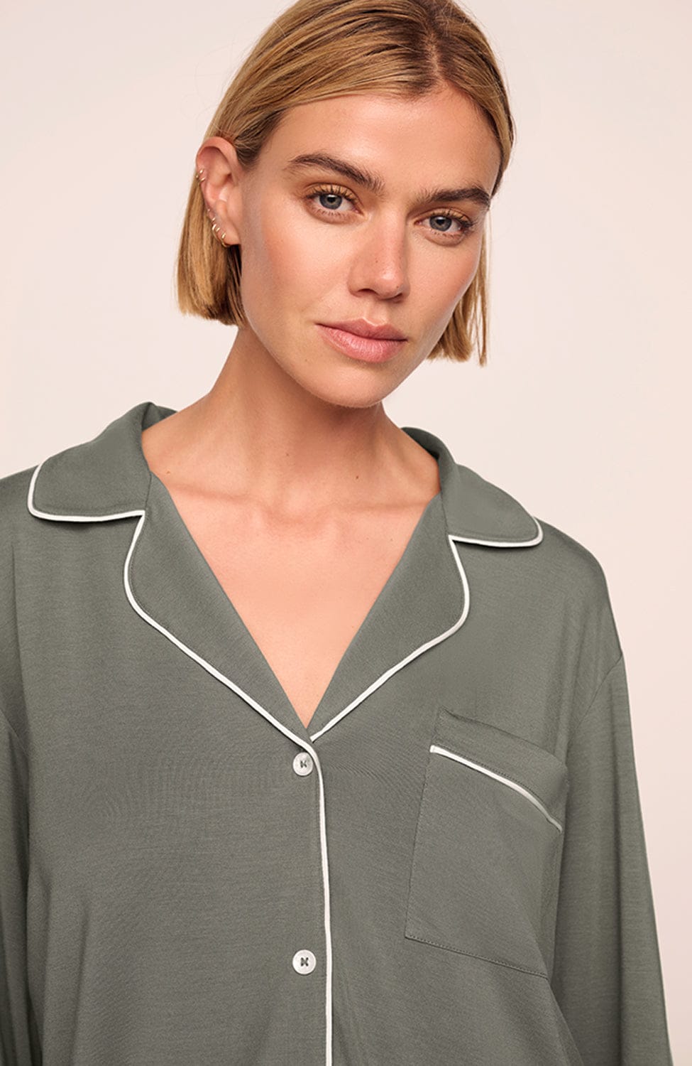 Sheer Lingerie Eberjey Loungewear Gisele Long Pyjama Set