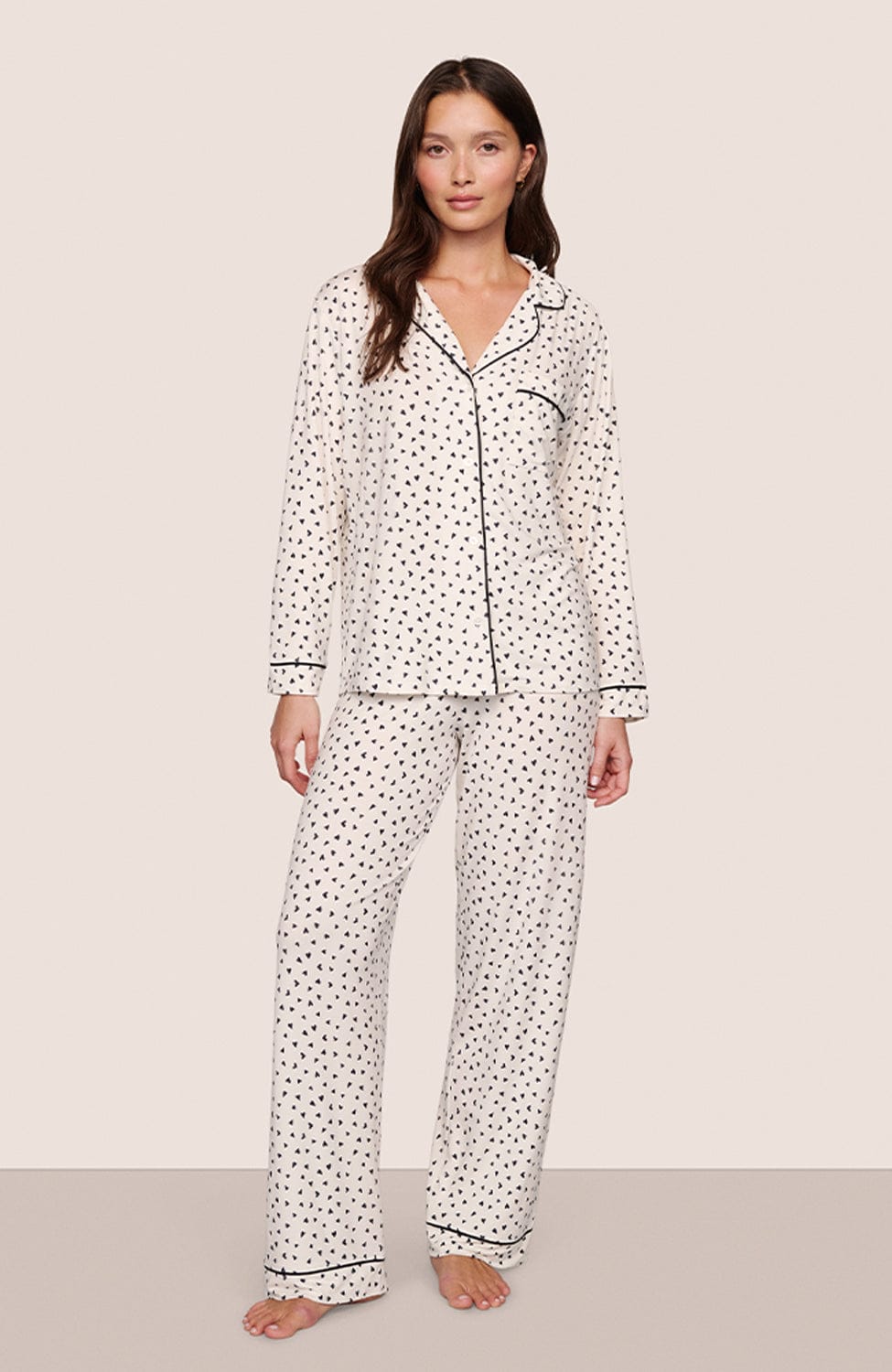 Sheer Lingerie Eberjey Loungewear Gisele Long Pyjama Set