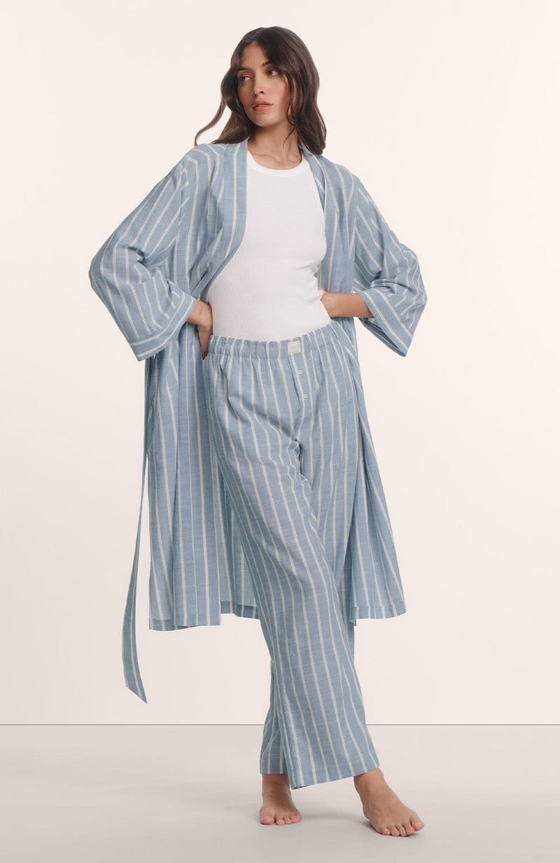 Nautico Robe-Loungewear-Eberjey-SHEER, SHEER, Luxury lingerie brand, Luxury lingerie Hong Kong, Designer lingerie HK, Designer lingerie online, International luxury lingerie, Luxury lingerie gift ideas, buy lingerie online, Designer lingerie global delivery, Luxury lingerie shipping to Australia, Luxury lingerie shipping to Singapore