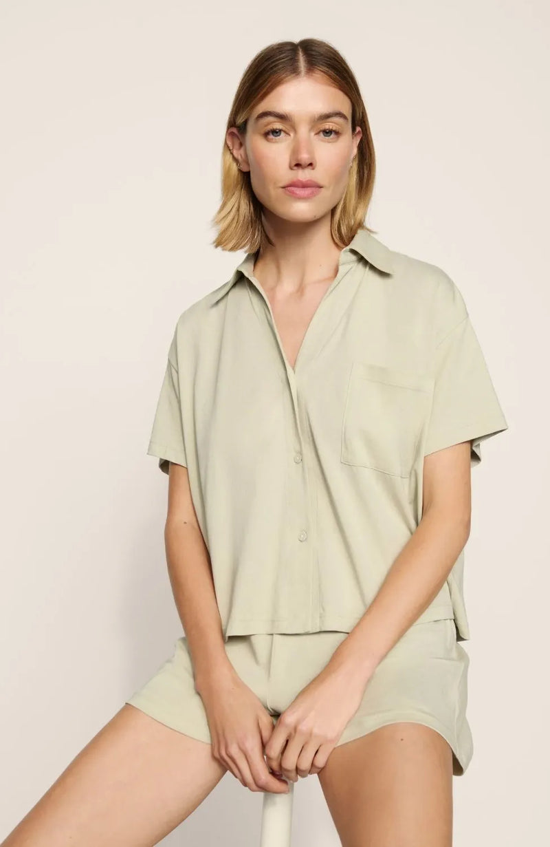 Sheer Lingerie Eberjey Loungewear Pima Cotton Short Pyjama Set