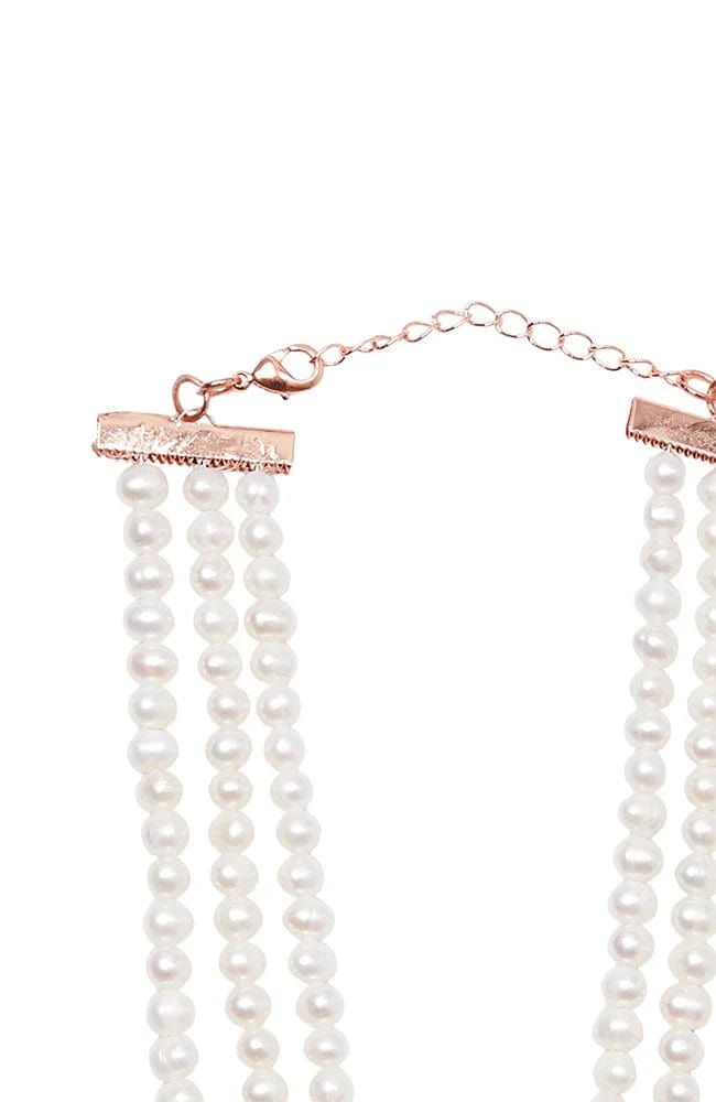 Sheer Lingerie Fleur du Mal Accessories Pearl / 2301 / O/S Pearl Choker