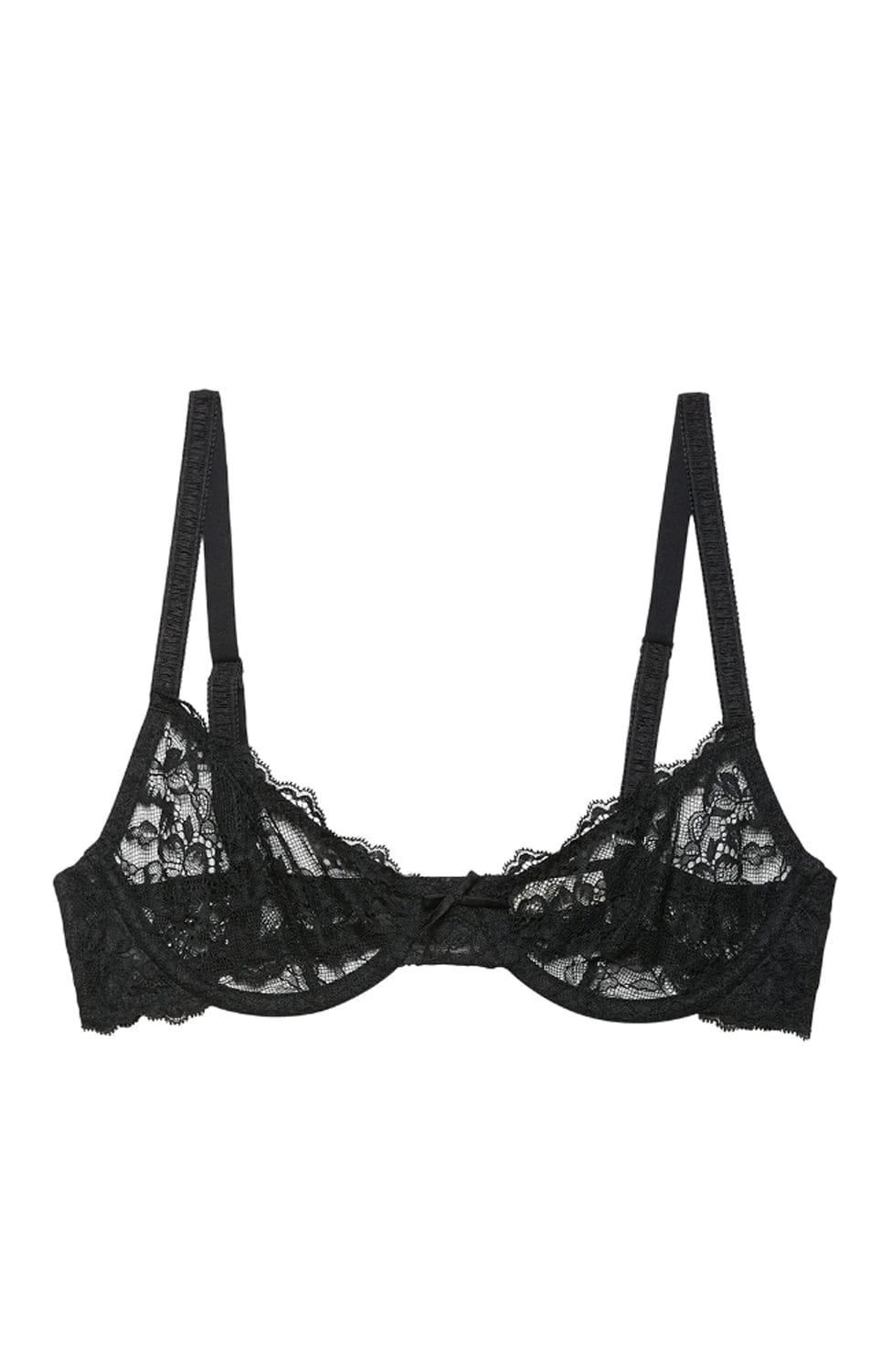 Sheer Lingerie Fleur Du Mal Bras Bianca Lace Balconette Bra