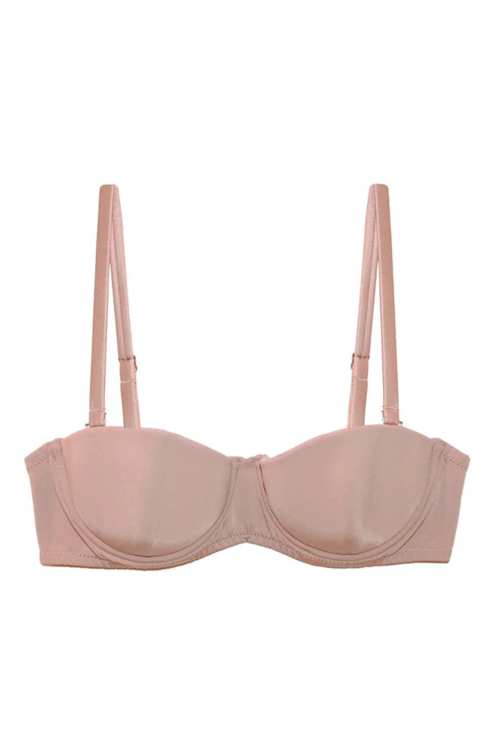 Sheer Lingerie Fleur du Mal Bras Tan / 32B Charlotte Convertible Strapless Bra