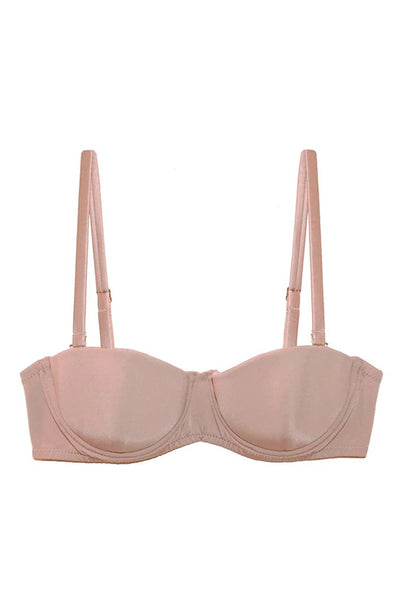 Sheer Lingerie Fleur du Mal Bras Tan / 32B Charlotte Convertible Strapless Bra
