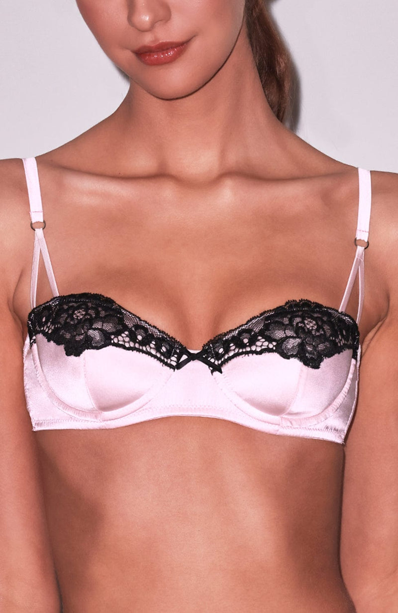 Eve Balconette Bra, Garter Belt and Cheeky Set-Lingerie Sets-Fleur du Mal-SHEER, SHEER, Luxury lingerie brand, Luxury lingerie Hong Kong, Designer lingerie HK, Designer lingerie online, International luxury lingerie, Luxury lingerie gift ideas, buy lingerie online, Designer lingerie global delivery, Luxury lingerie shipping to Australia, Luxury lingerie shipping to Singapore