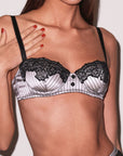 Sheer Lingerie Fleur du Mal Bras Executive Balconette Padded Bra
