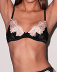 Sheer Lingerie Fleur du Mal Bras Juliet Lace Demi Bra